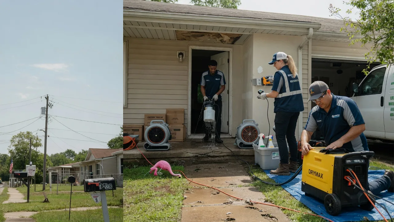 Storm Damage Water Removal in Black Hawk, SD near me
